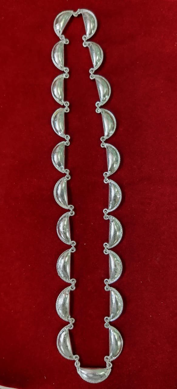 Silver Vinayagar Kolukattai Malai